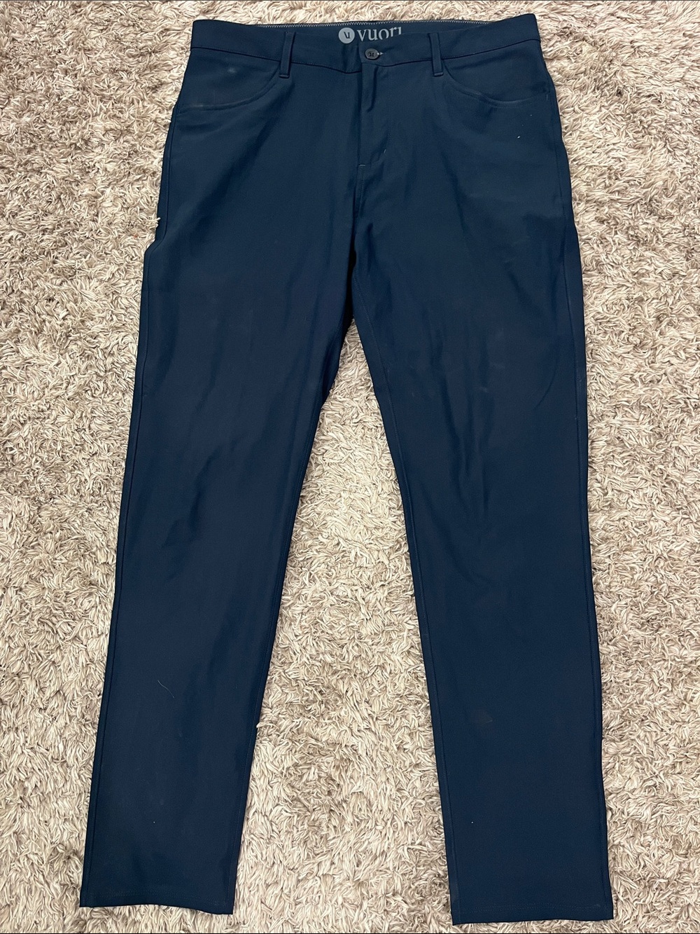 Vuori Navy Blue Men's Performance Pants